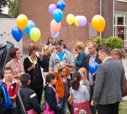 Bijna klaar voor de aftrap.