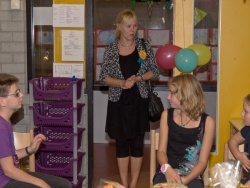 Natuurlijk ook feest in de groep.