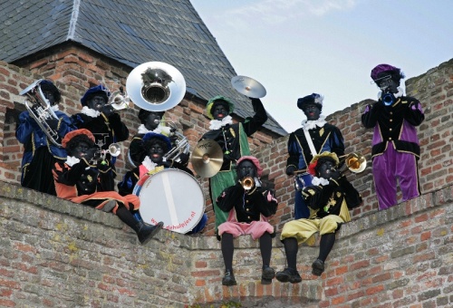 Sinterklaas komt op bezoek